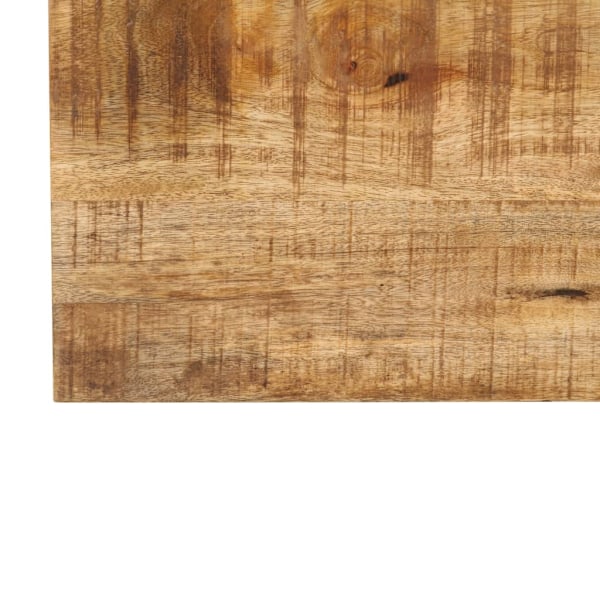 vidaXL Soffbord massivt mangoträ 80x80x40 cm Brun
