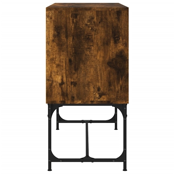 vidaXL Skänk rökfärgad ek 100x40x79,5 cm konstruerat trä Brun
