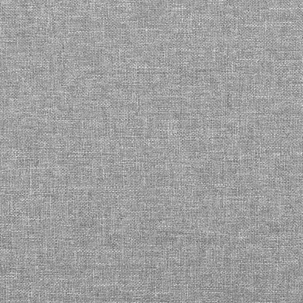 vidaXL Sänggavlar ljusgrå 200x5x78/88 cm tyg Grå