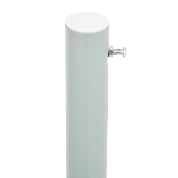 vidaXL Infällbar sidomarkis 117x600 cm grå grå