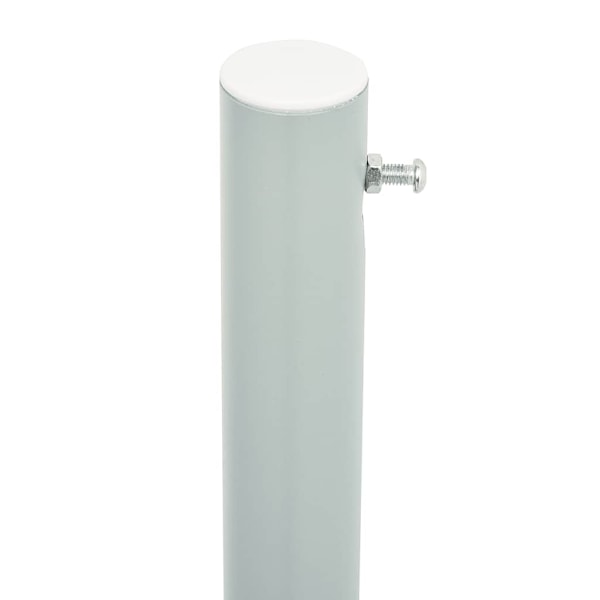 vidaXL Infällbar sidomarkis 117x600 cm gräddvit Creme