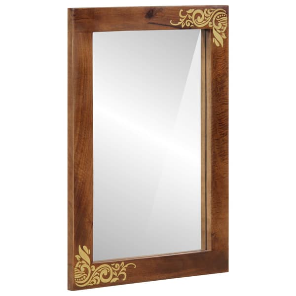 vidaXL Badrumsskåpsset 2 st Honung brun 62 x 33 x 58 cm Brun