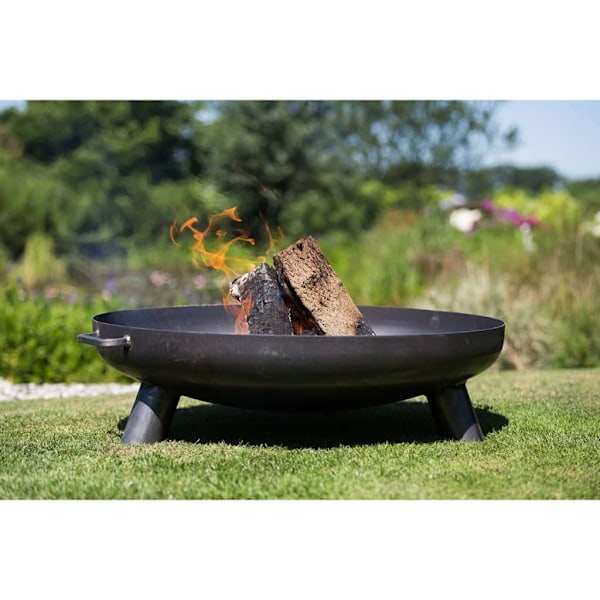 RedFire Eldstad Salo svart stål 80 cm 81020 Svart
