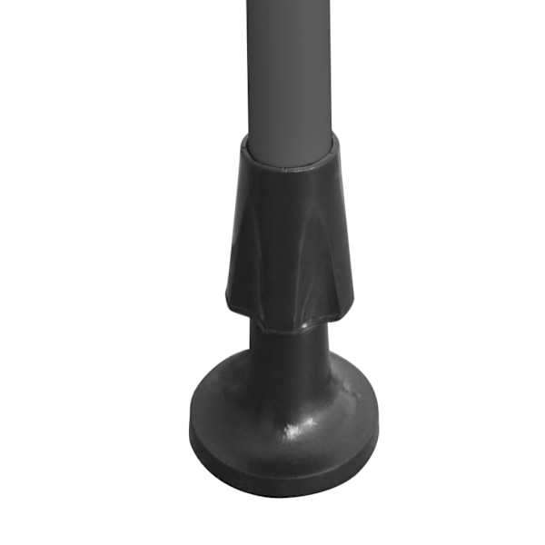 vidaXL Markis manuellt infällbar med LED 250 cm antracit Antracit
