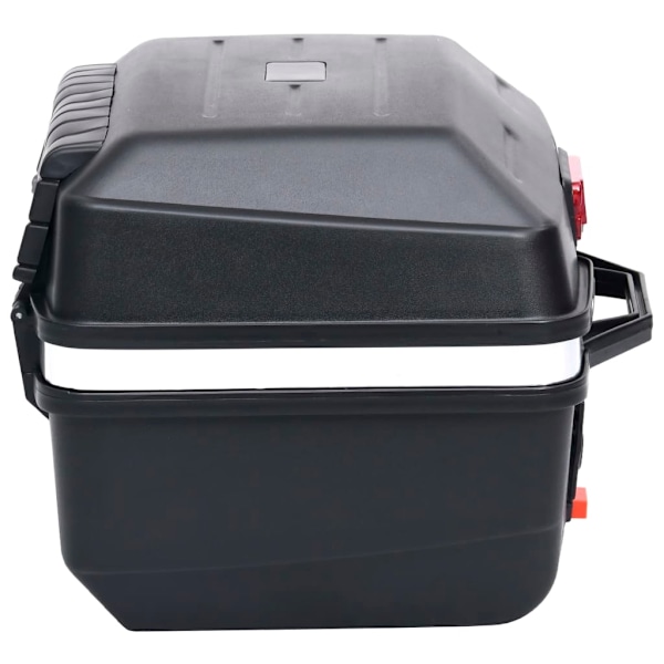 vidaXL Toppbox för motorcykel 1 MC-hjälm 24 L Svart