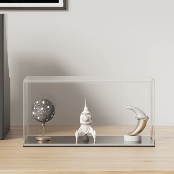 vidaXL Akryllåda transparent 24x12x11 cm Transparent