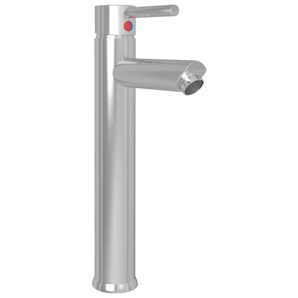 vidaXL Badrumsblandare silver 12x30 cm Silver