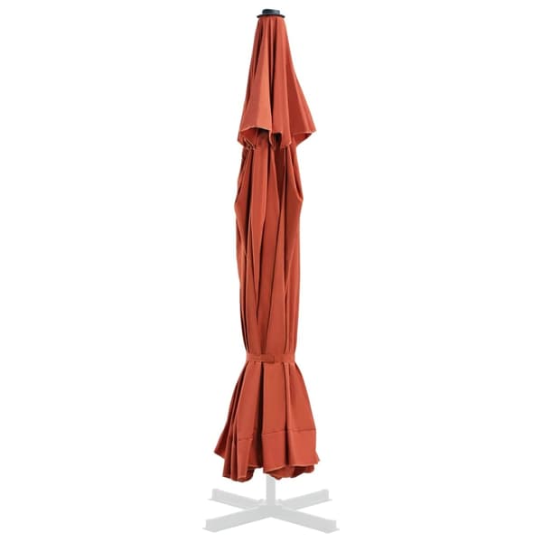 vidaXL Reservtyg för parasoll terrakotta 500 cm Terracotta