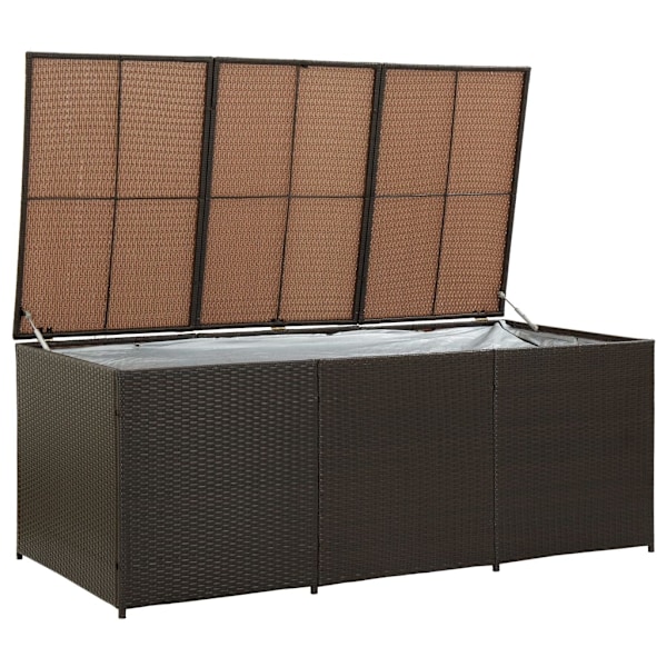 vidaXL Dynbox konstrotting 180x90x70 cm brun Brun