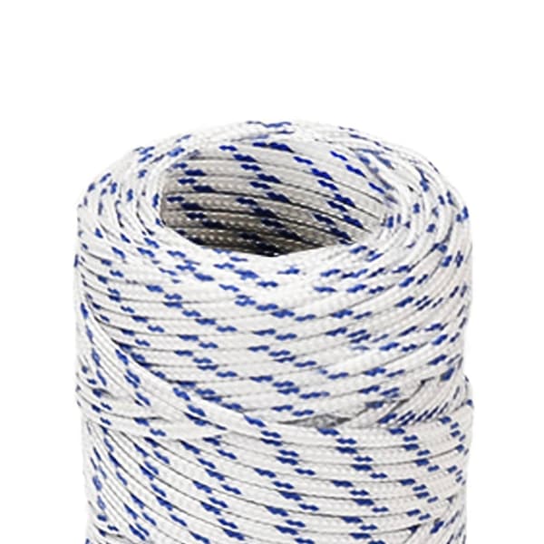 vidaXL Båtlina vit 2 mm 50 m polypropylen Vit