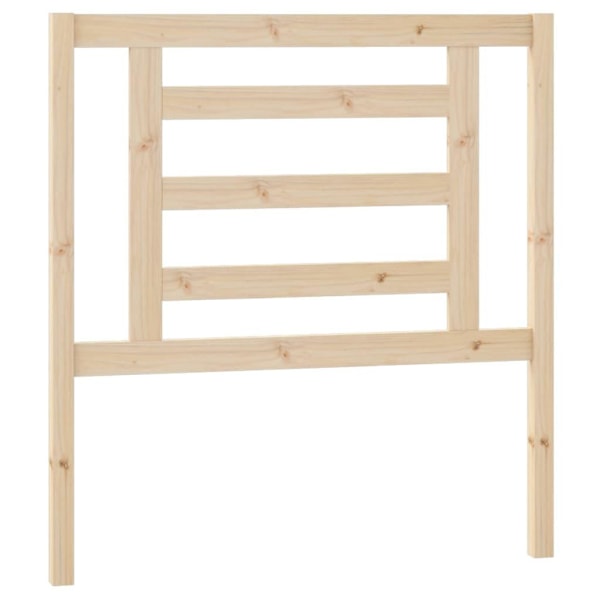 vidaXL Utdragbar dagbädd 2x(90x200) cm massiv furu Brun