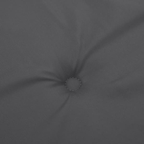 vidaXL Trädgårdsstolsdynor Antracit 100 x 50 x 3 cm Antracit
