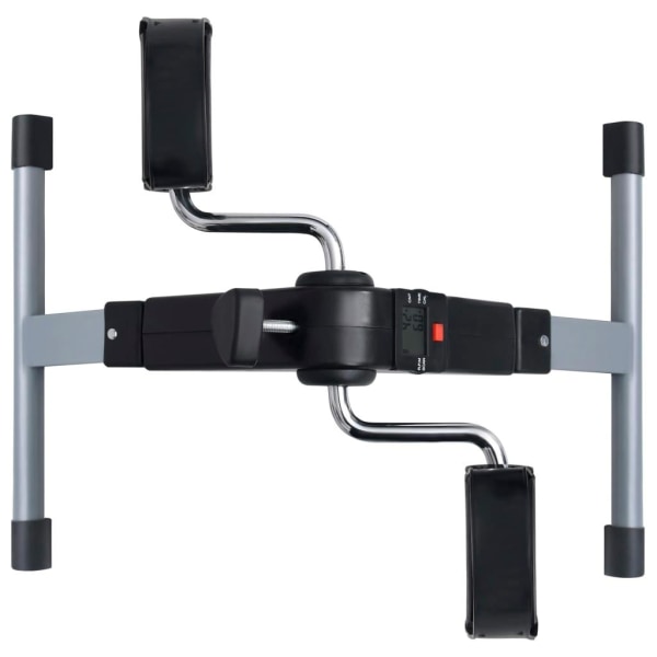vidaXL Pedalmaskin för ben och armar med LCD-display Svart