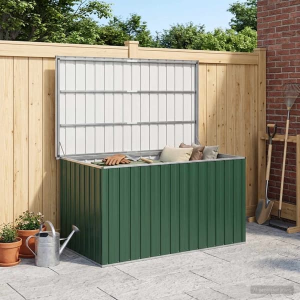 vidaXL Dynbox grön 171x99x93 cm Grön