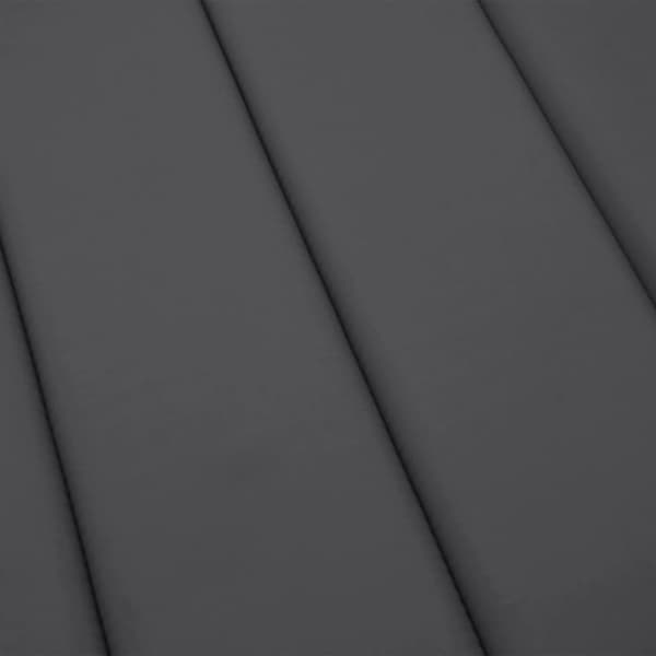 vidaXL Solsängsdynor Oxford tyg (100% polyester) Antracit Antracit