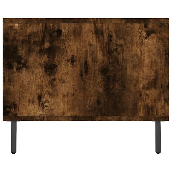 vidaXL Soffbord rökfärgad ek 90x50x40 cm konstruerat trä Brun