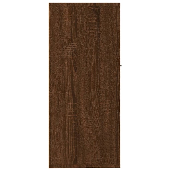 vidaXL Skänk brun ek 88x30x70 cm konstruerat trä Brun