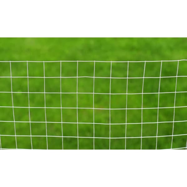 vidaXL Hönsnät galvaniserat stål 10x1 m silver Silver