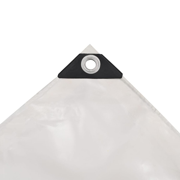 vidaXL Presenning 650 g/m² 3x5 m vit Vit