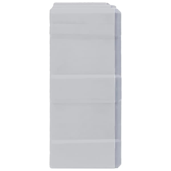 vidaXL Sortimentskåp med 64 lådor 52x16x37,5 cm grå