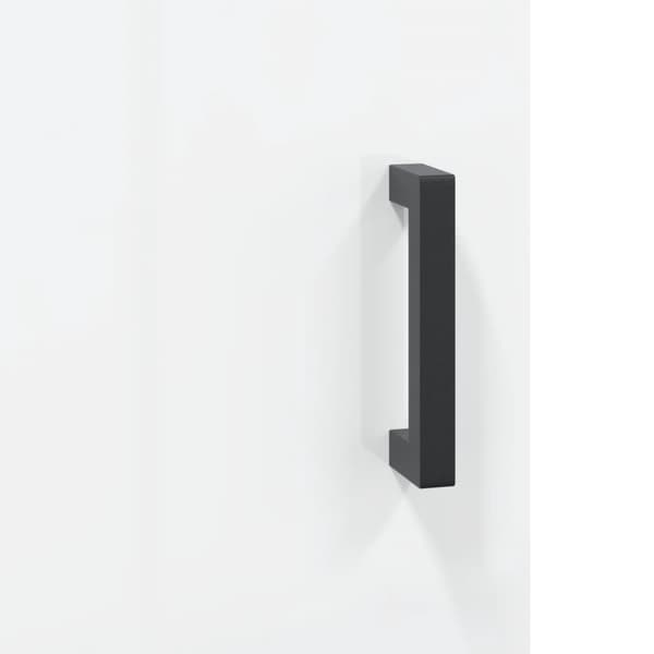 vidaXL Skänk vit högglans 69,5x34x90 cm konstruerat trä Vit
