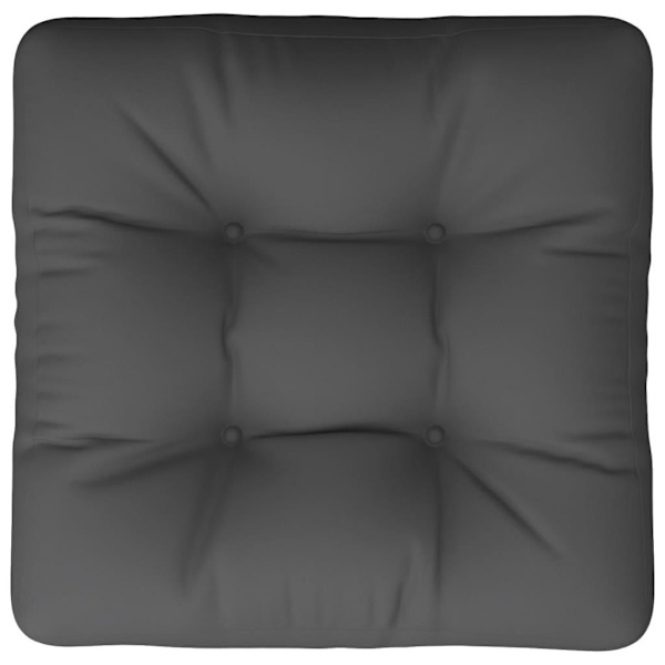 vidaXL Palldyna grå 58x58x10 cm tyg grå