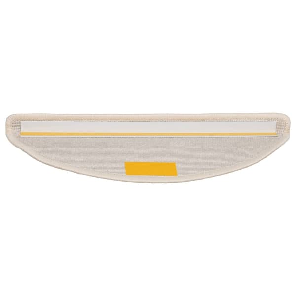 vidaXL Trappstegsmattor 10 st 56x20 cm vit Vit