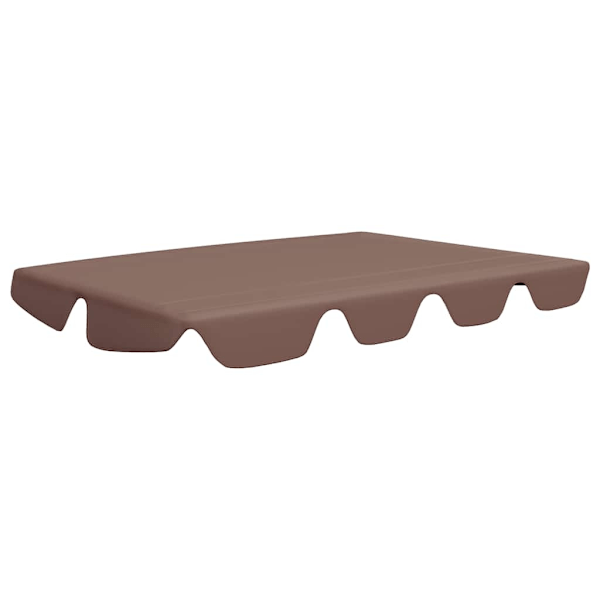 vidaXL Reservtak för hammock brun 150/130x105/70 cm Brun