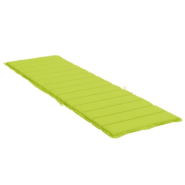 vidaXL Solsängsdynor Oxford tyg (100% polyester) Klart grön. Grön