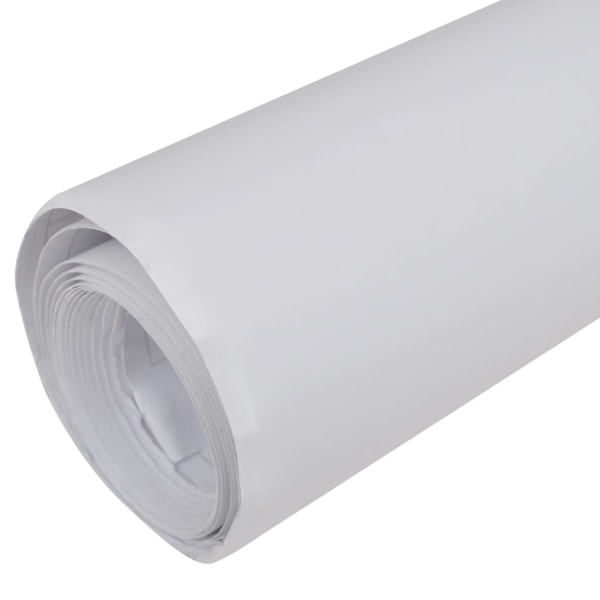 vidaXL Bilfoliering 2 st matt vit 100x150 cm+50x150 cm matt vit