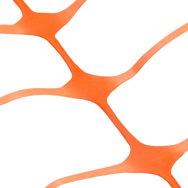 vidaXL Trädgårdsnät 50 m orange Orange