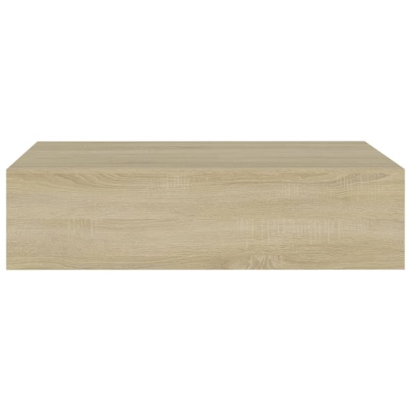 vidaXL Väggmonterade lådor ek 2 st 40x23,5x10 cm MDF Brun