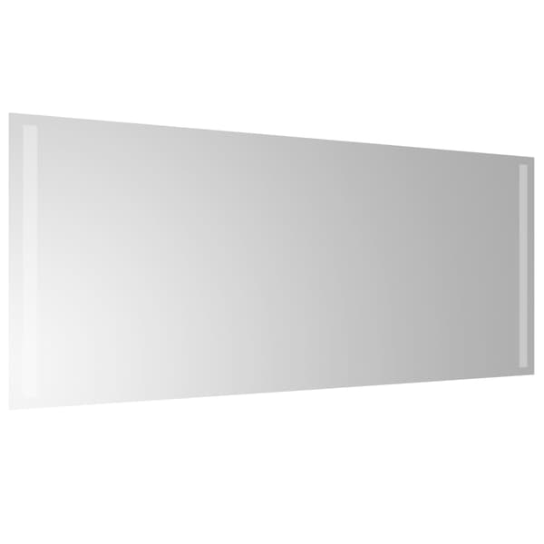 vidaXL Badrumsspegel LED 40x100 cm Transparent