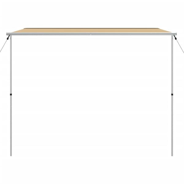 vidaXL Husvagnsmarkis 3x3x2,15 m beige Beige