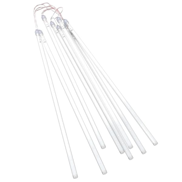 vidaXL Meteorregn 8 st 50 cm 288 LED blå inne/ute Blå