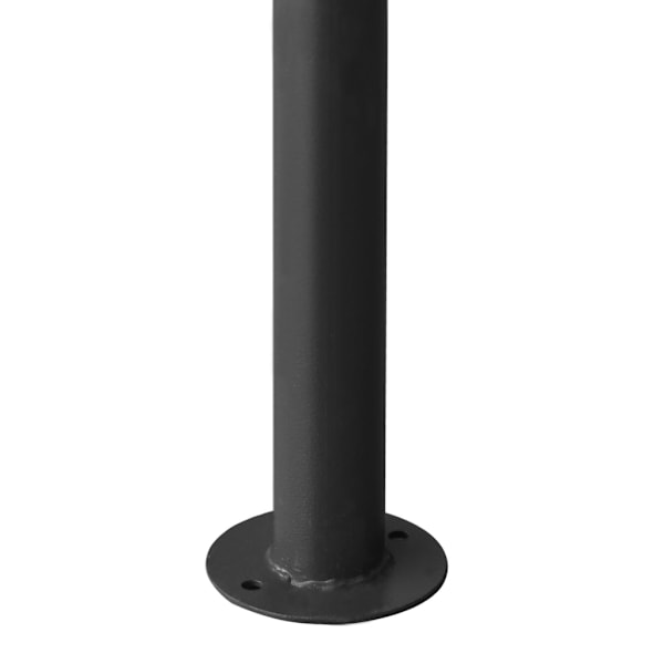 vidaXL Paviljong antracit 4x4 m 180 g/m² tyg och stål Antracit