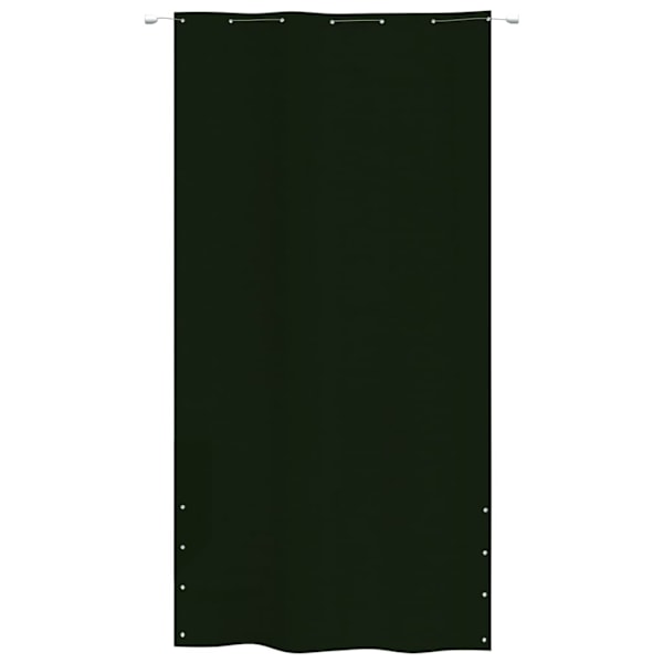 vidaXL Balkongskärm mörkgrön 140x240 cm oxfordtyg Grön