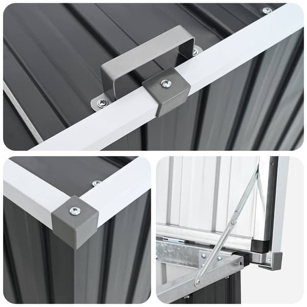 vidaXL Dynbox antracit 171x99x93 cm Antracit