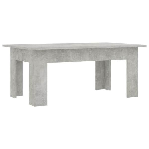 vidaXL Soffbord betonggrå 100x60x42 cm konstruerat trä grå