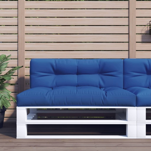 vidaXL Palldyna kungsblå 120x40x12 cm tyg Blå