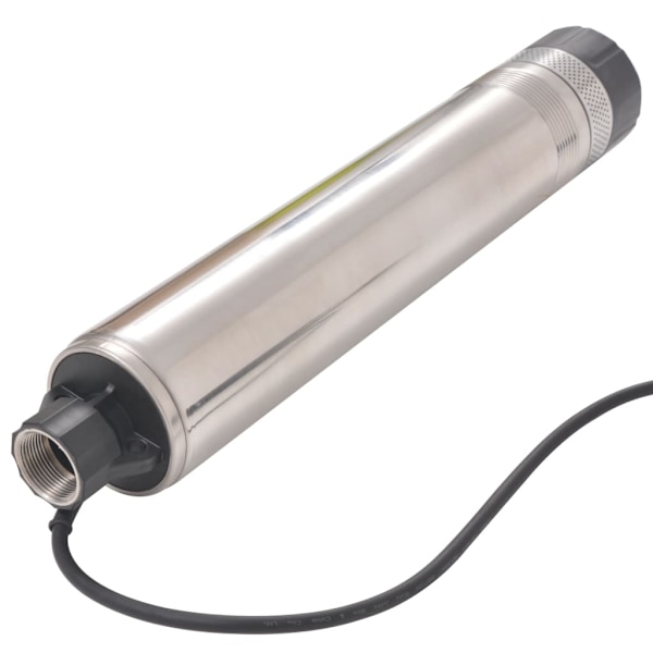 vidaXL Djupbrunnspump 40 m 750 W Silver