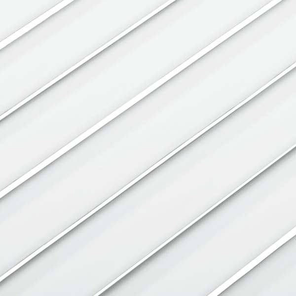 vidaXL Skåpluckor lamelldesign 2 st vit 39,5x59,4 cm massiv furu Vit