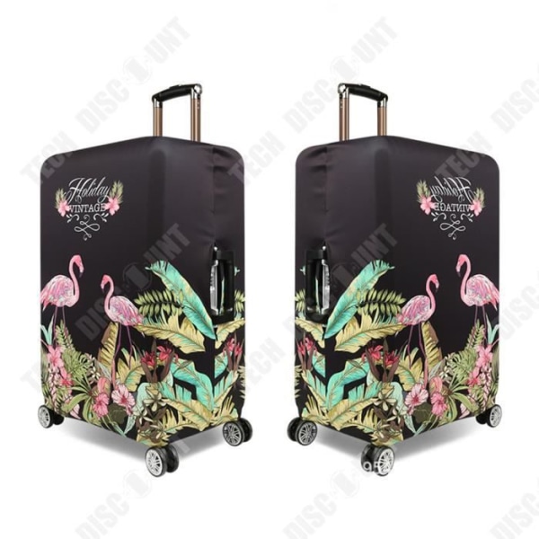 TD® Cover case elastisk box cover resväska skydd resväska vagn väska jacka förtjockning flamingo flamingo mönster
