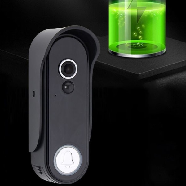 Visual Doorbell - TD® - 5000mAh - Full Touch Screen - Infrarött nattseende