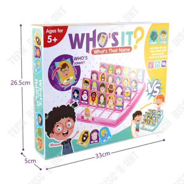 TD® Intellectual Logical Reasoning Engelsk version Parent-Child Interactive Intellectual Education Brädspel för barn