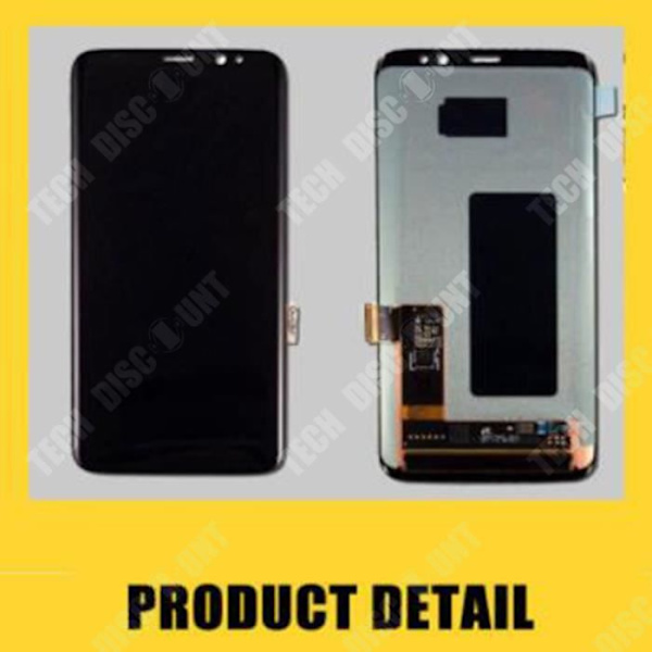 TD® Täydellinen Kosketusnäyttö lcd - Musta Samsung Galaxy S8 G950 G950F varten