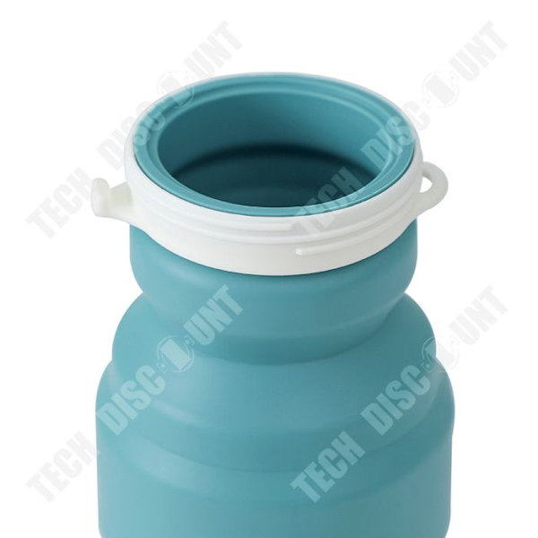 TD® Mini foldbar kop Silikone kop Kaffekop Rejsekop udvidelig 320ml Velegnet til picnic Camping Grøn