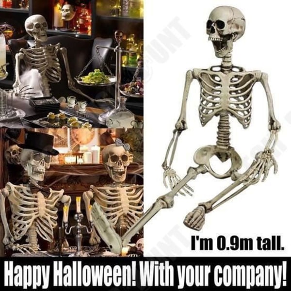 TD® Menneskeskellett Led for Halloween Dekoration - Uddannelse - Medicinsk