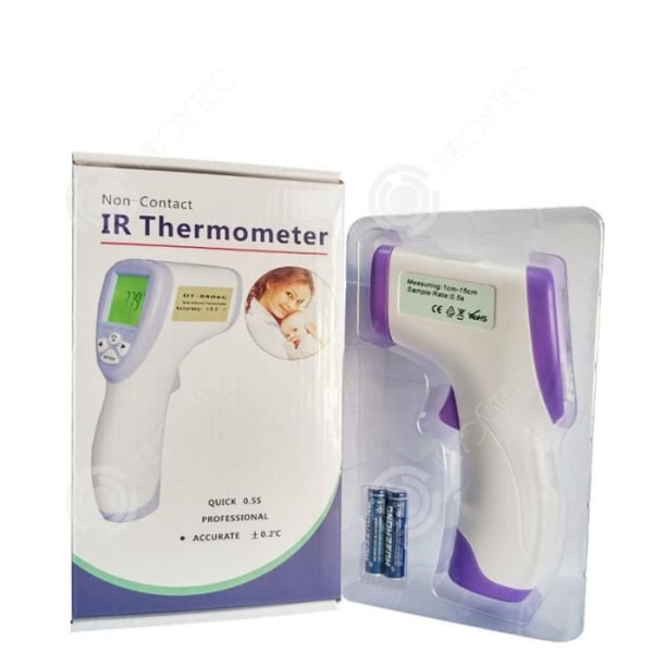 I® Frontalt Termometer til Baby Infrarød Termometer til Feber, 3-i-1 Termometer, Elektronisk Termometer