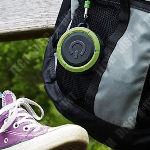TD® utomhus Bluetooth-högtalare NFC Bluetooth 4.0 vattentät högtalare Tre anti-portabla mini stereo-grön högtalare